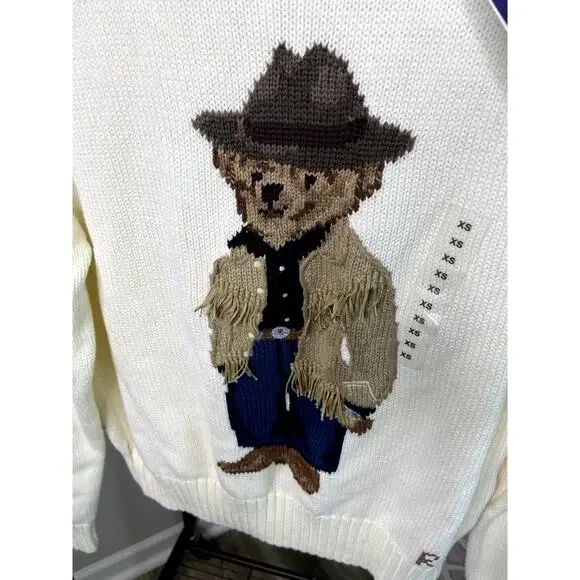 Polo Bear Western Cowboy Sweater size XS - Picture 4 of 9